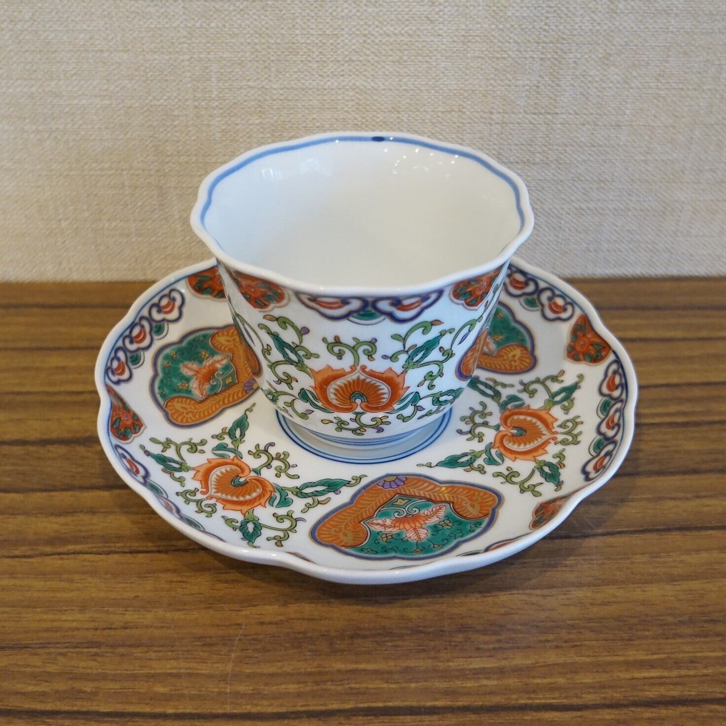 有田焼 彌乃為 カップ＆ソーサー | 純喫茶家具の村田商會