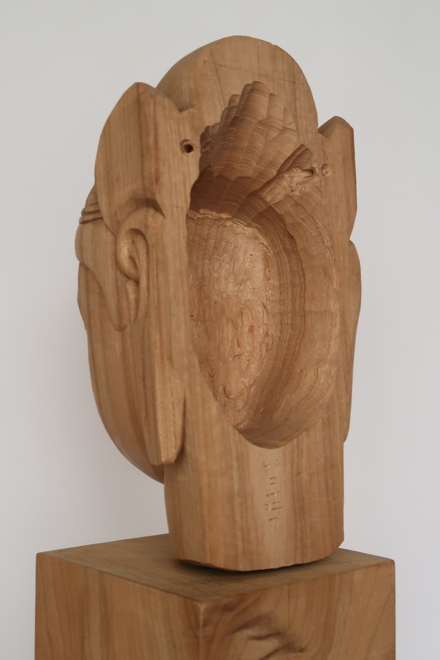 The Gentle Face ― An Original Buddha Head by Tessō Mori, Inspired by Ancient Korea
