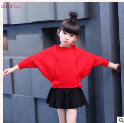 【新作】【送料無料】 子供用セーターフード付きの女の子ニットセーター秋冬幼児用セーターキッズニットウェアキッズ服 オータム 秋物 ウィンター 冬物 AL expec439043810251