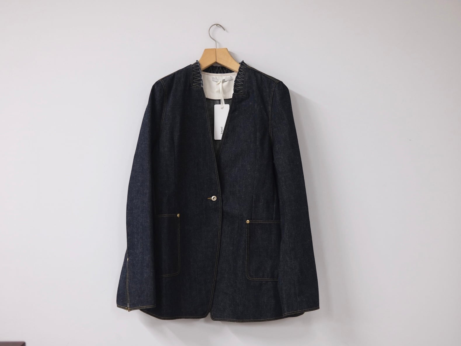 pelleq Suvin Gold Denim Jacket ペレック pelleq Suvin Gold Denim Jacket ペレック pelleq