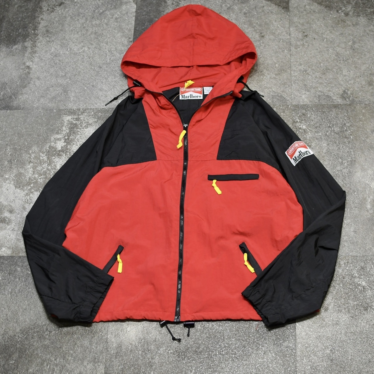 marlboro full zip nylon jacket