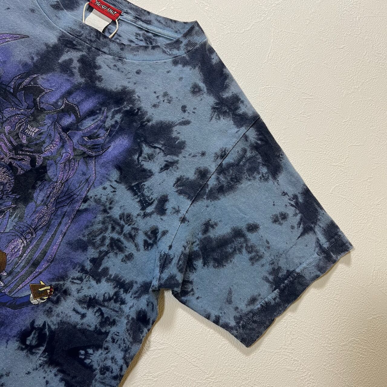 遊戯王 赤タグ ペガサス 海馬 城之内 遊戯 アニメTシャツ タイダイ