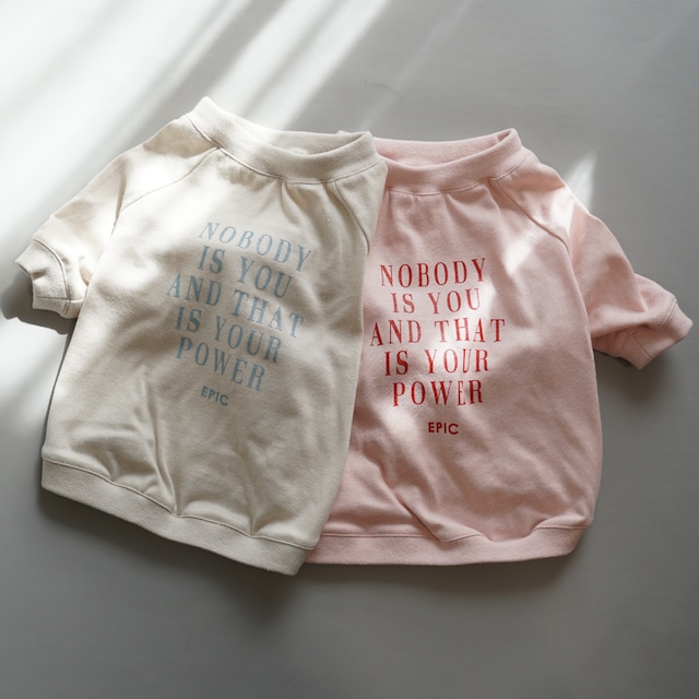 【EB Size】NOBODY IS YOU Raglan T-shirts