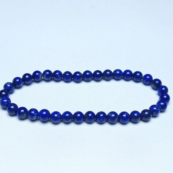 ラピスラズリ ブレスレット 5mm 一点物 メール便可 [M便 1/10] 111-48440