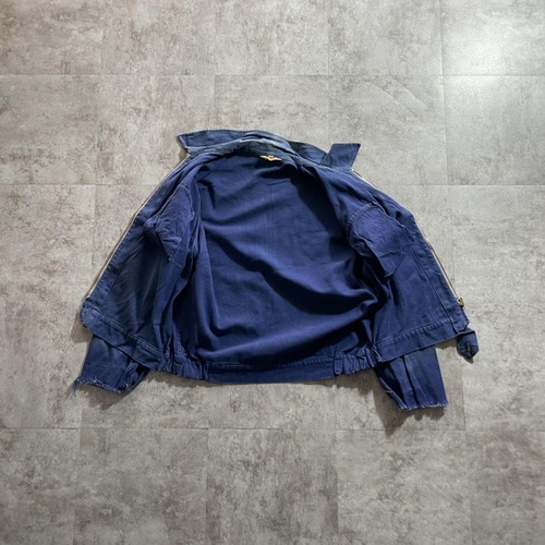 60s eclair zipper コットンツイル メカニックジャケット 詳細写真3