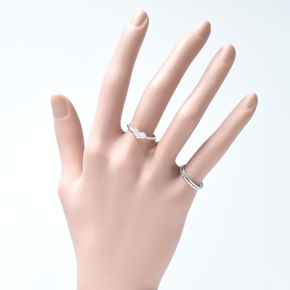 大人ハート リング SV925 シルバー CG072CIBS | kyfactory