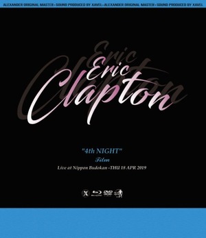 NEW ERIC CLAPTON     Budokan 2019 4th Night Film -Definitive Edition- 1DVDR+1BLURAY Free Shipping Japan Tour