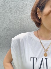 coin gold necklace