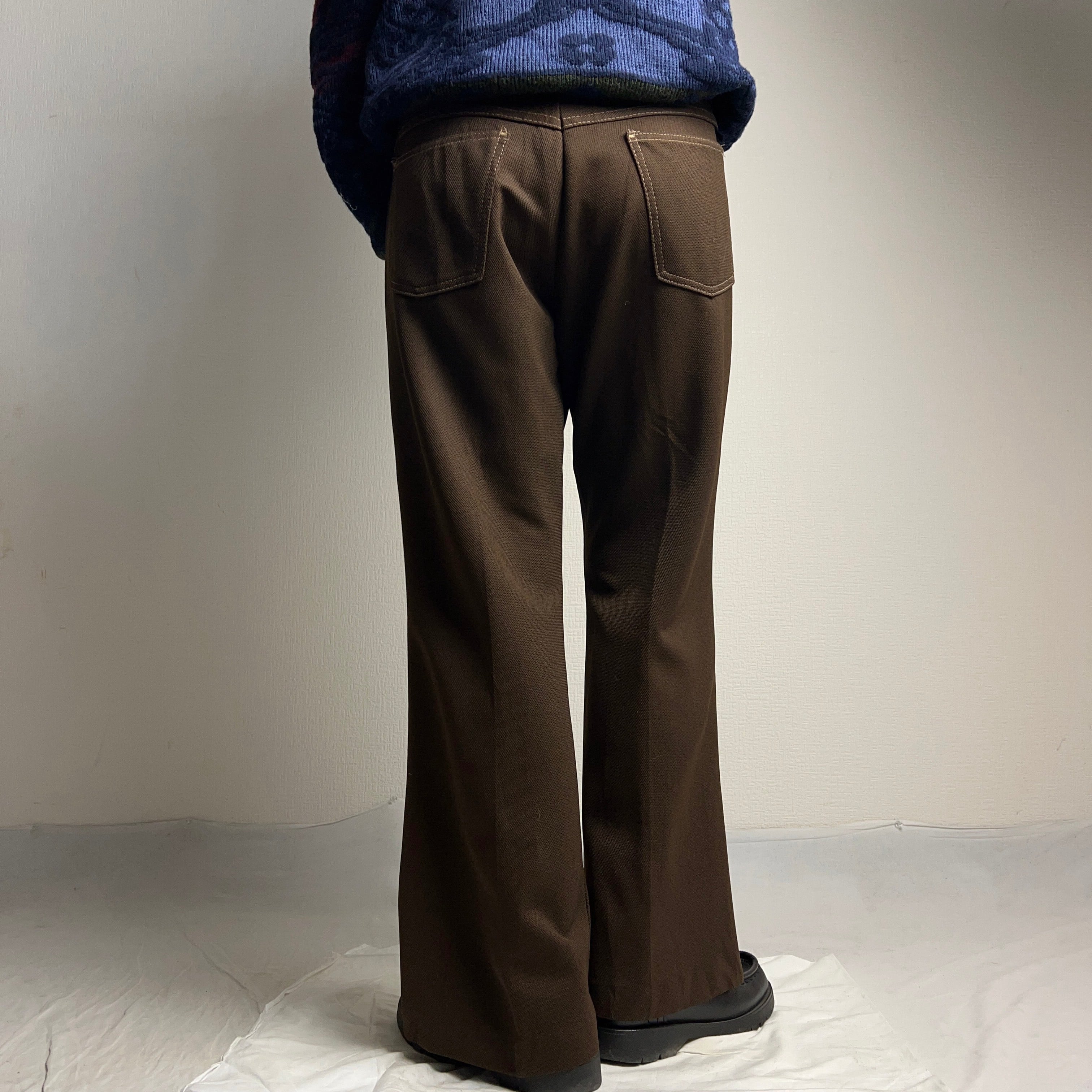 70's~80's FARAH Flare Slacks USA製 W35 70年代 80年代 フレア