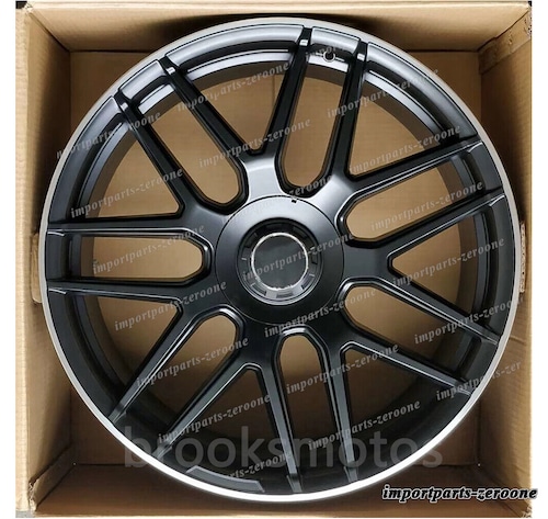 20インチ 新しいホイールはメルセデスベンツ W463 G63 G500 Gクラス20x9.5ブラック -BRN-11773 鍛造 ★