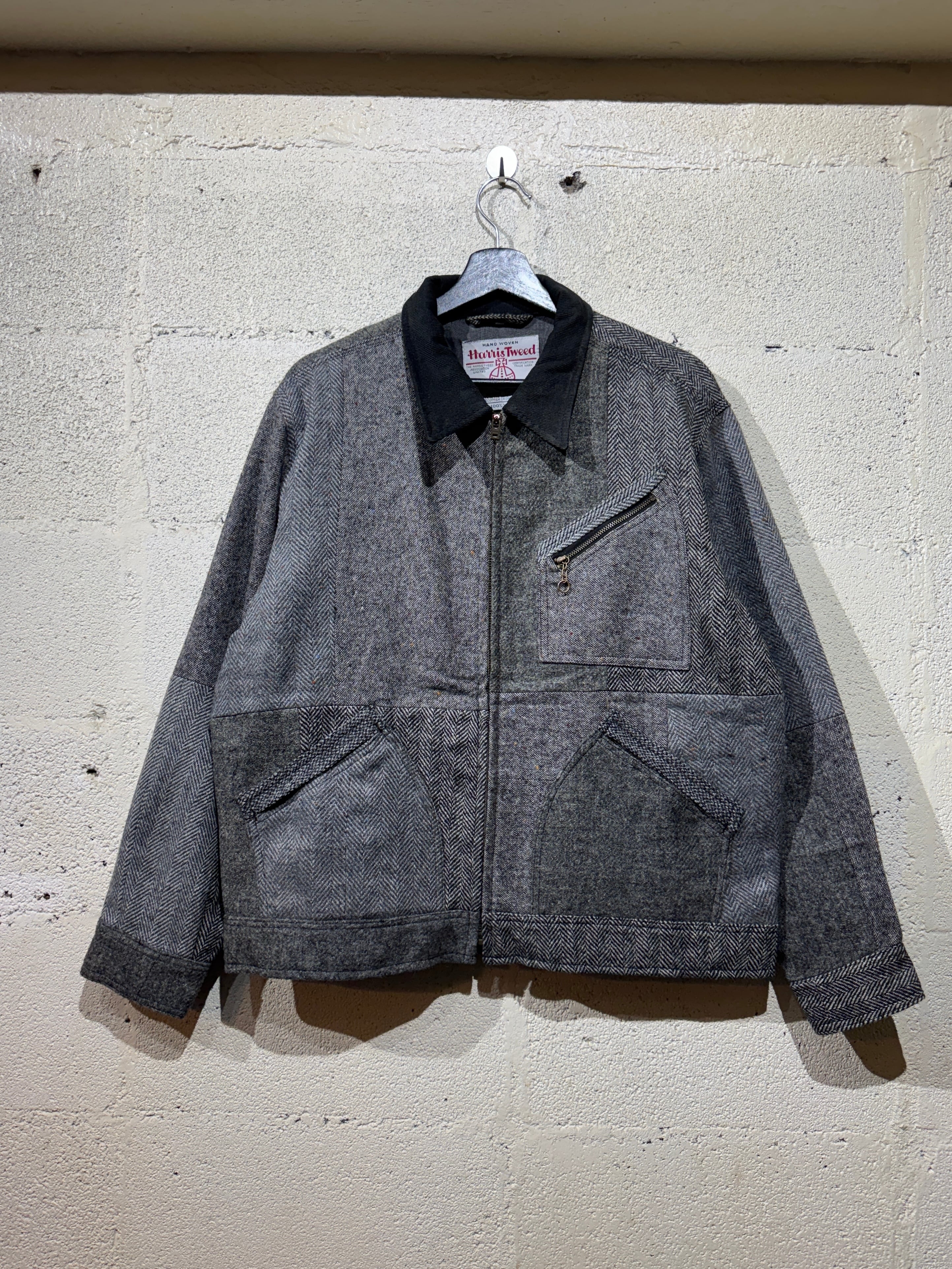 Harris Tweed Sports jacket(91B) GRAY サイズ1 B-2