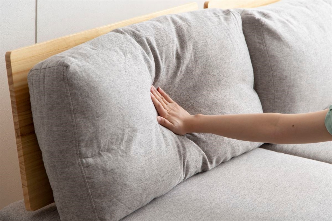 【3点セット】Ricordo ファブリックローソファ3脚