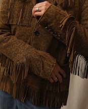 2000's Saint Laurent / Fringed leather Jacket