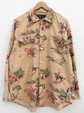 90s Ralph Lauren L/S SHIRT Size L程