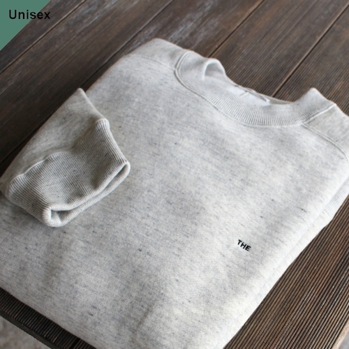 THE HINOKI 「THE」スウェットクルー ORGANIC COTTON THE SWEAT SHIRT / TH23W-22-THE　（Heather Gray）