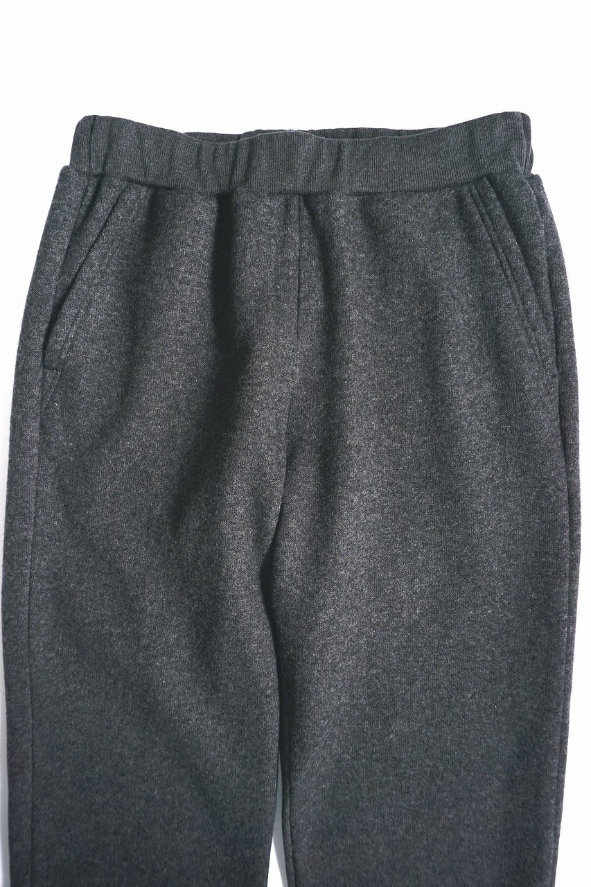 Double Faced Wool Sweat Pants