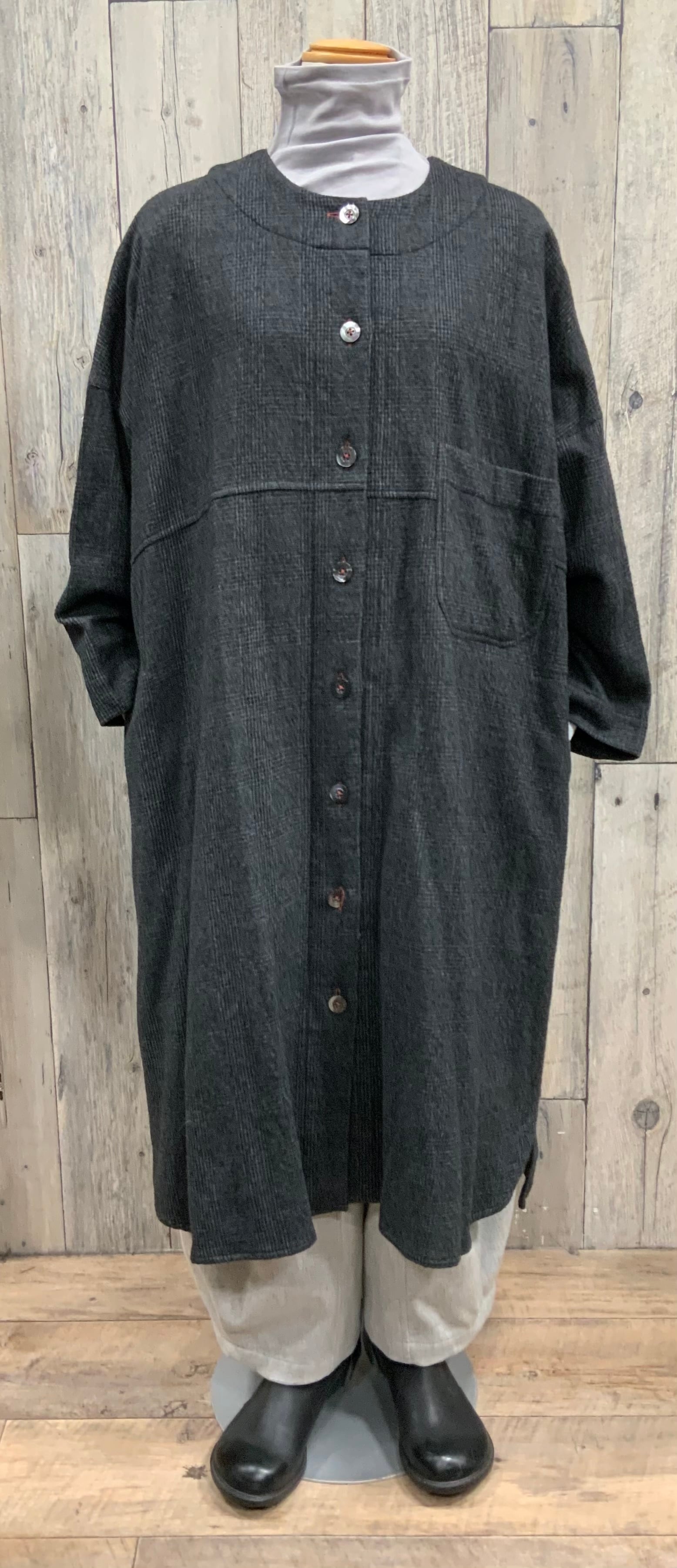 新品 コットンハウスアヤ ウールコットン タック ワンピース ゆったり 日本製 楽天市場】コットンハウスアヤの通販 新品 コットンハウスアヤ ウール