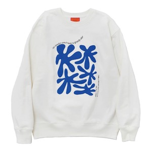 【GNARLY】 GNARLY×MFT Sweat / White