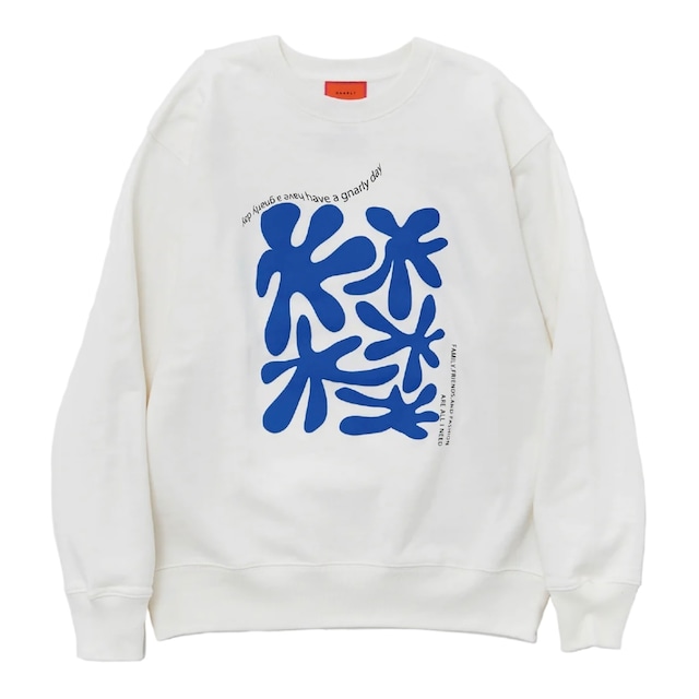 【GNARLY】 GNARLY×MFT Sweat / White