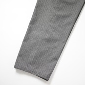 SAYATOMO / 2-Tack Herringbone Wide Slacks