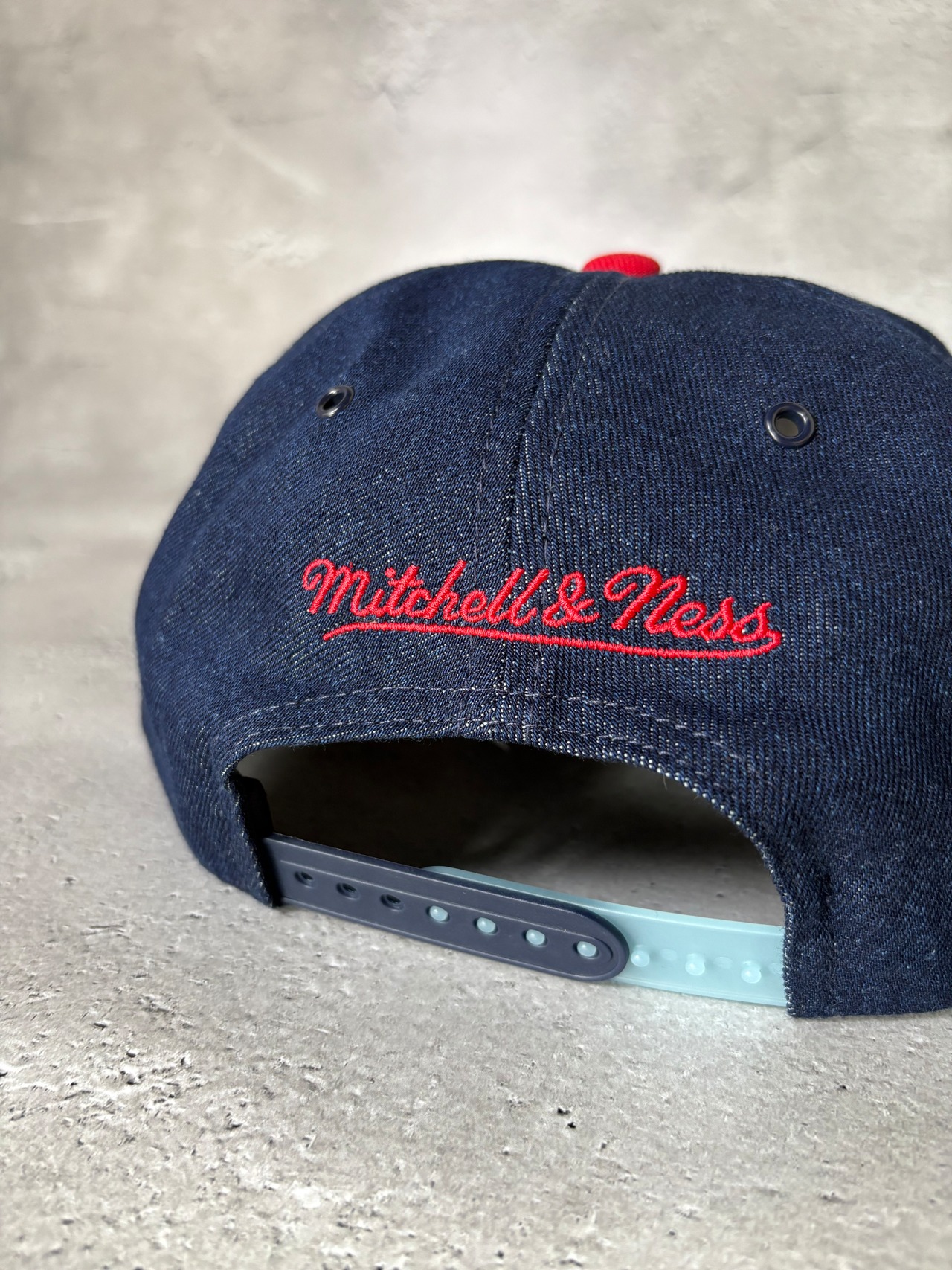 Michell&Ness/ミッチェル&ネス NBA シカゴ・ブルズ デイ6 スナップバック・キャップ デニム