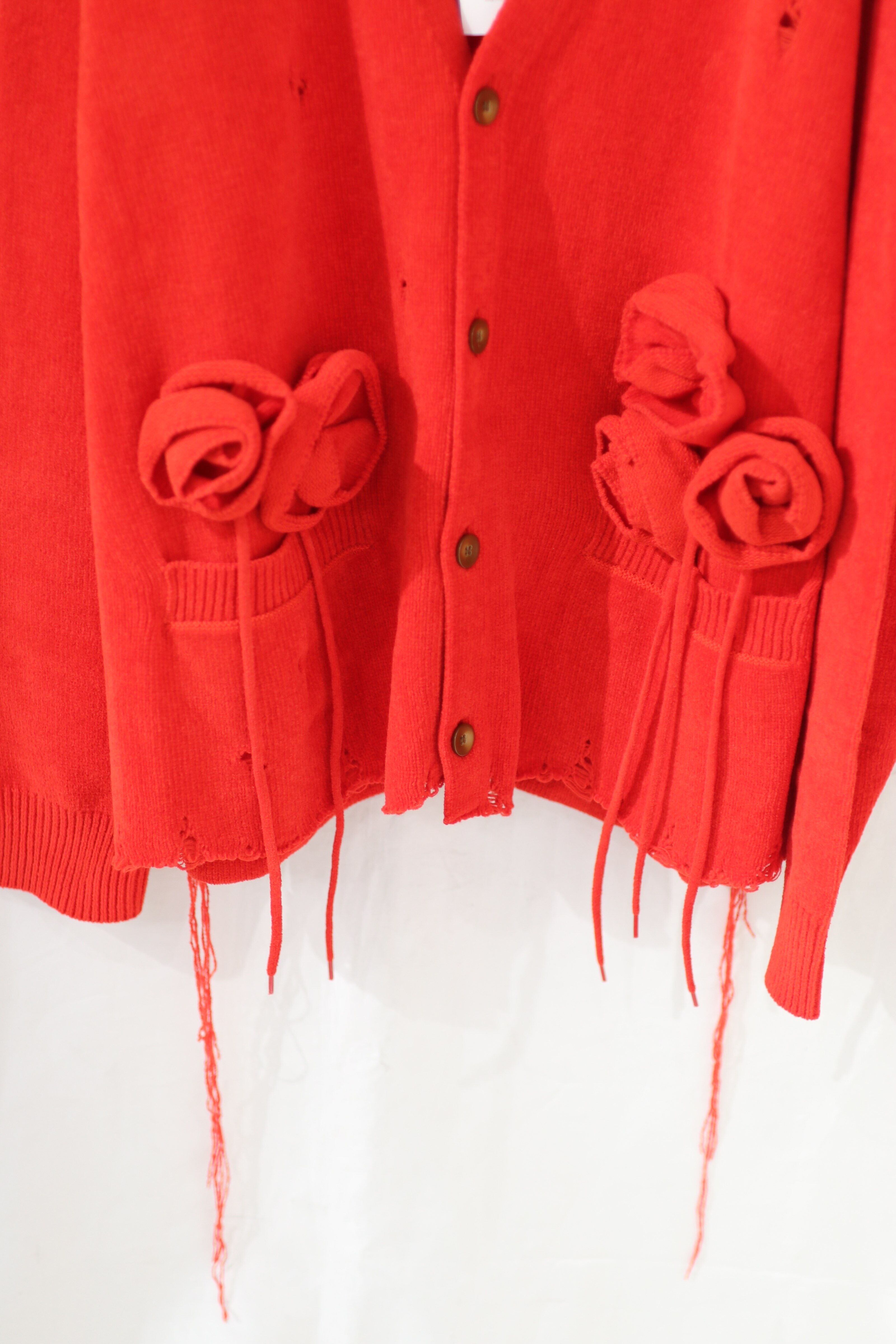 doublet FLOWER CORSAGE CARDIGAN 21SS40KN48_2 | IAAAM ONLINE STORE
