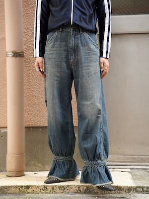 RhodolirioN ‘’Frill Painter Pants-Denim”