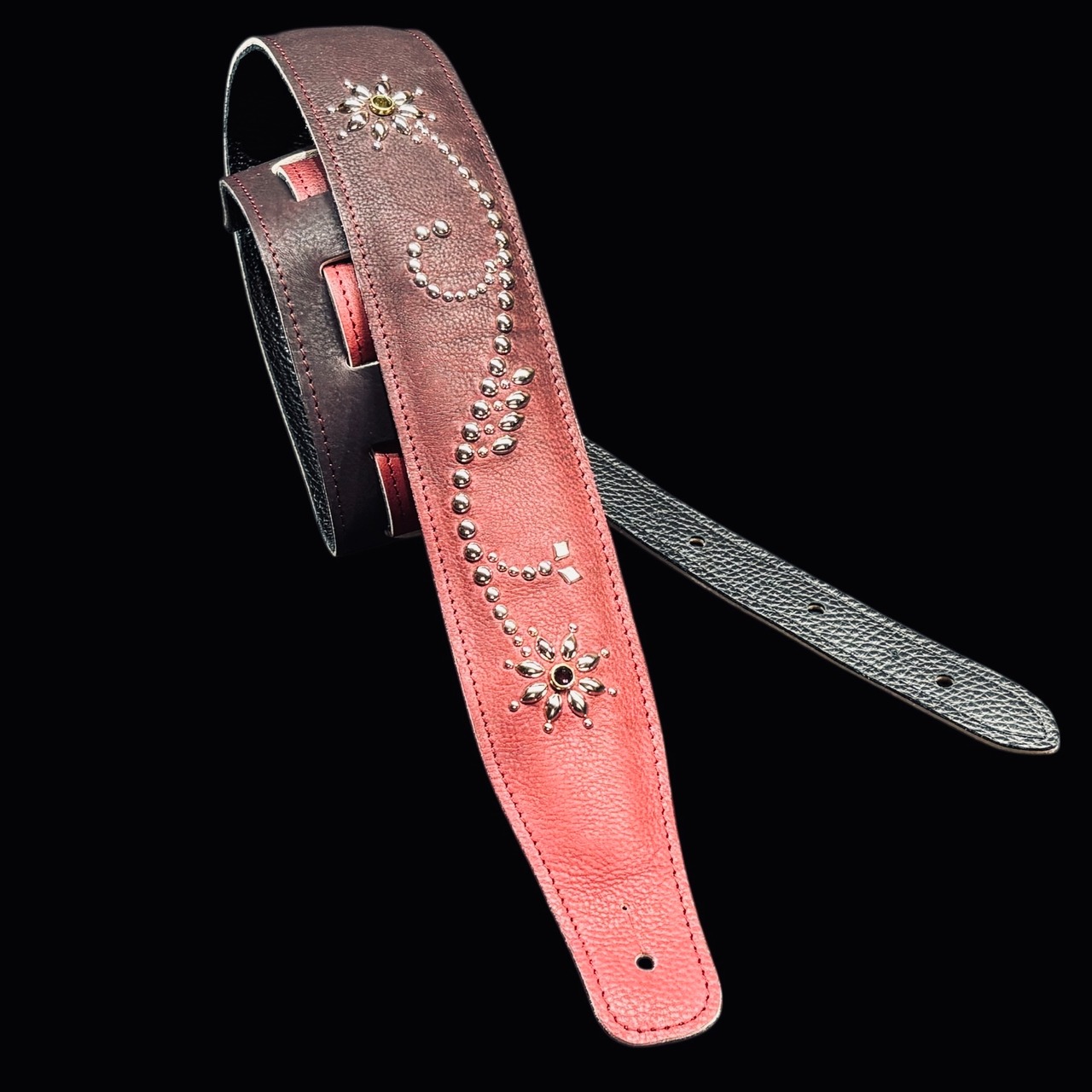 Studs Strap"Margaret" G-Premium Red Fade