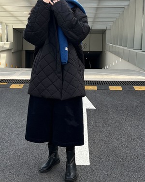 コンフォートキルトコート A0726