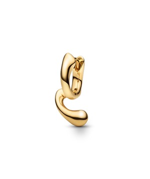 MARIA BLACK マリア・ブラック/Coily Huggie Pierced Earring - Yellow Gold/ ピアス