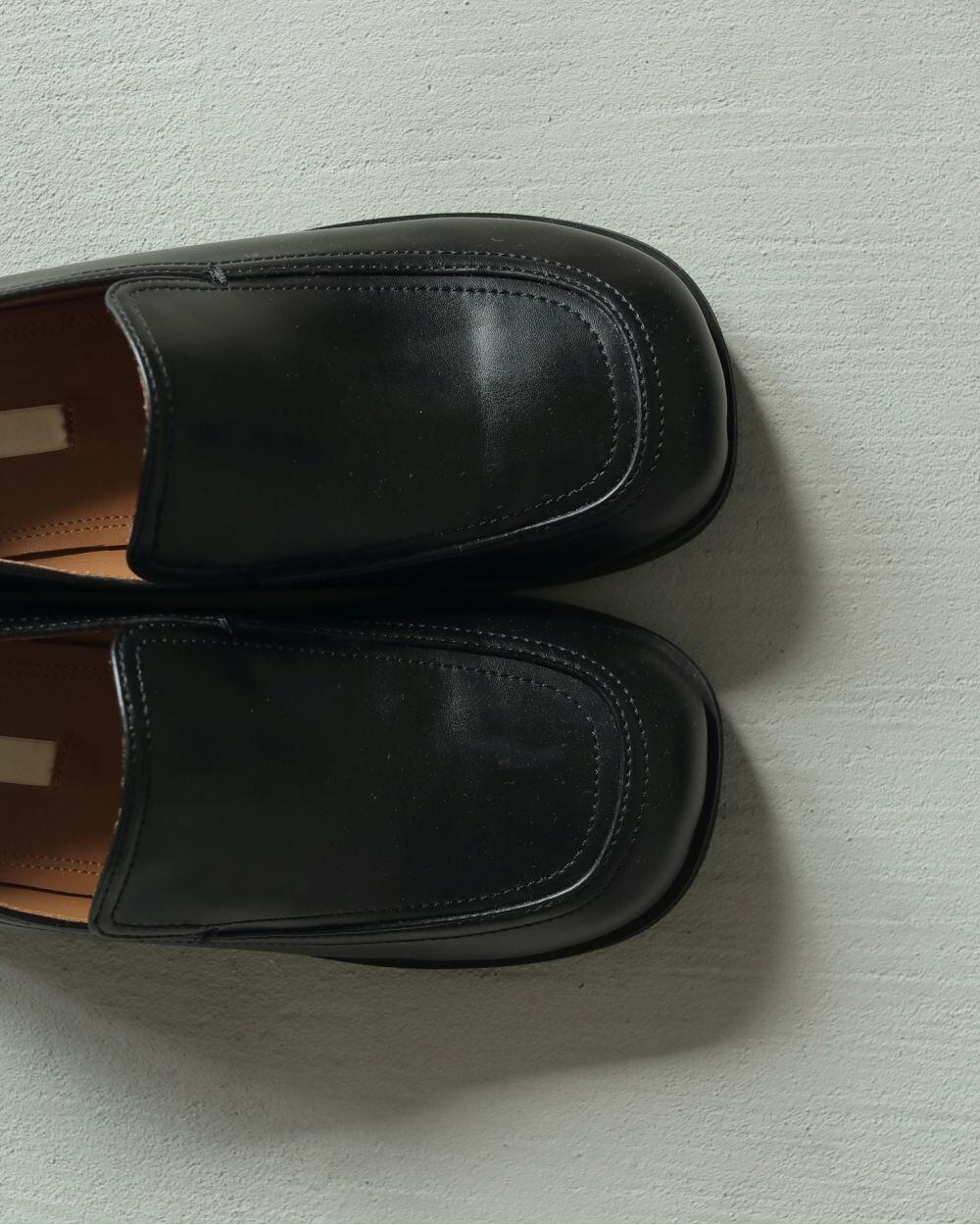 anuke【新品】Ecoleather Loafers レザー　ローファー anuke(アンヌーク) Ecoleather Loafers | サウスオレンジ