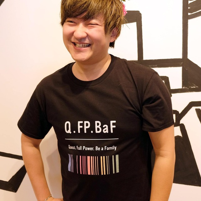 Q.fP.BaF T-shirs（black）