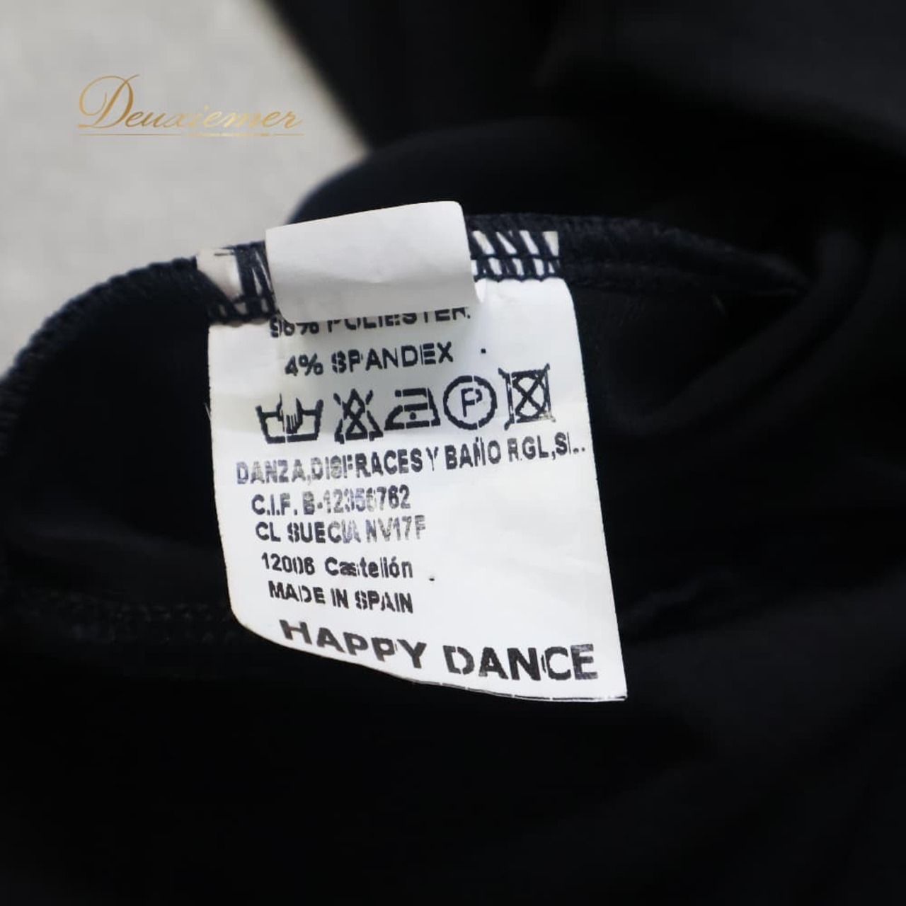 フラメンコ 衣装 HAPPY DANCE ファルダ スカート ブラック系 黒 無地 フリル ボランテ ダンス パーティ 発表会 伸縮 ストレッチ ダンス衣装 舞台衣装 発表会衣装
