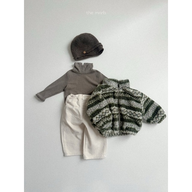 《予約》minirobe ¨ monde dumble zip-up