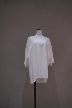 VU ヴウ pocket t-shirt [CREAM]