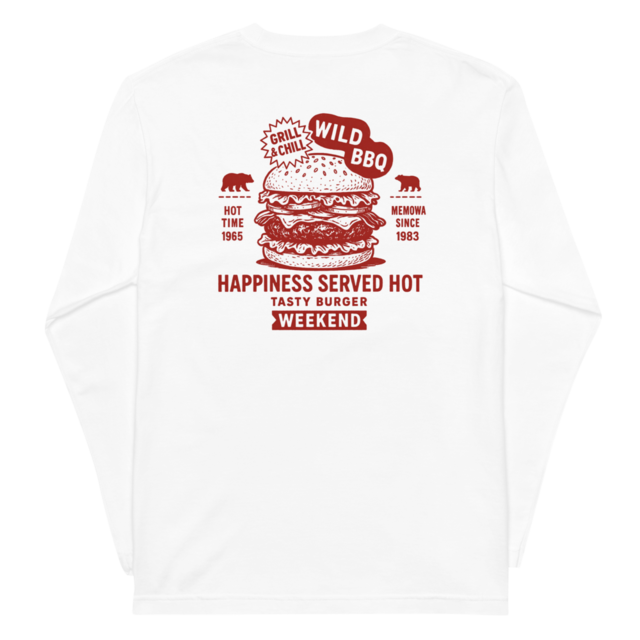 FOOD BEAR 長袖TシャツA0097