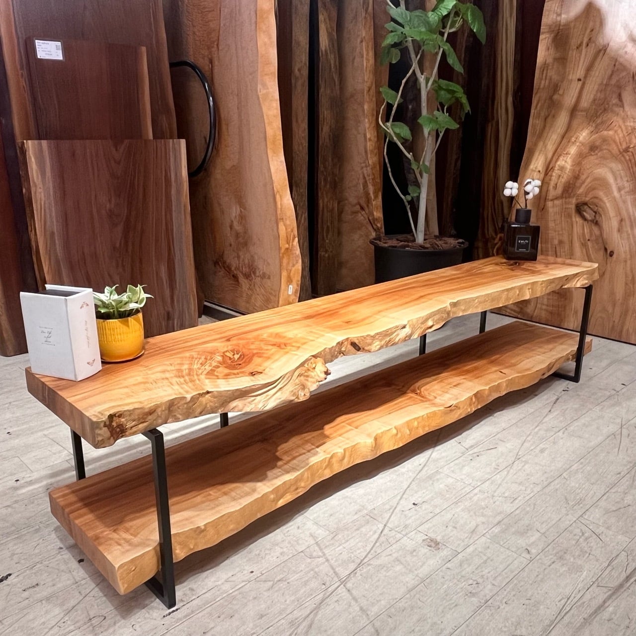 Board Legs TVボード用脚 2台1セット | 千年家具 - 一枚板 テーブル専門店