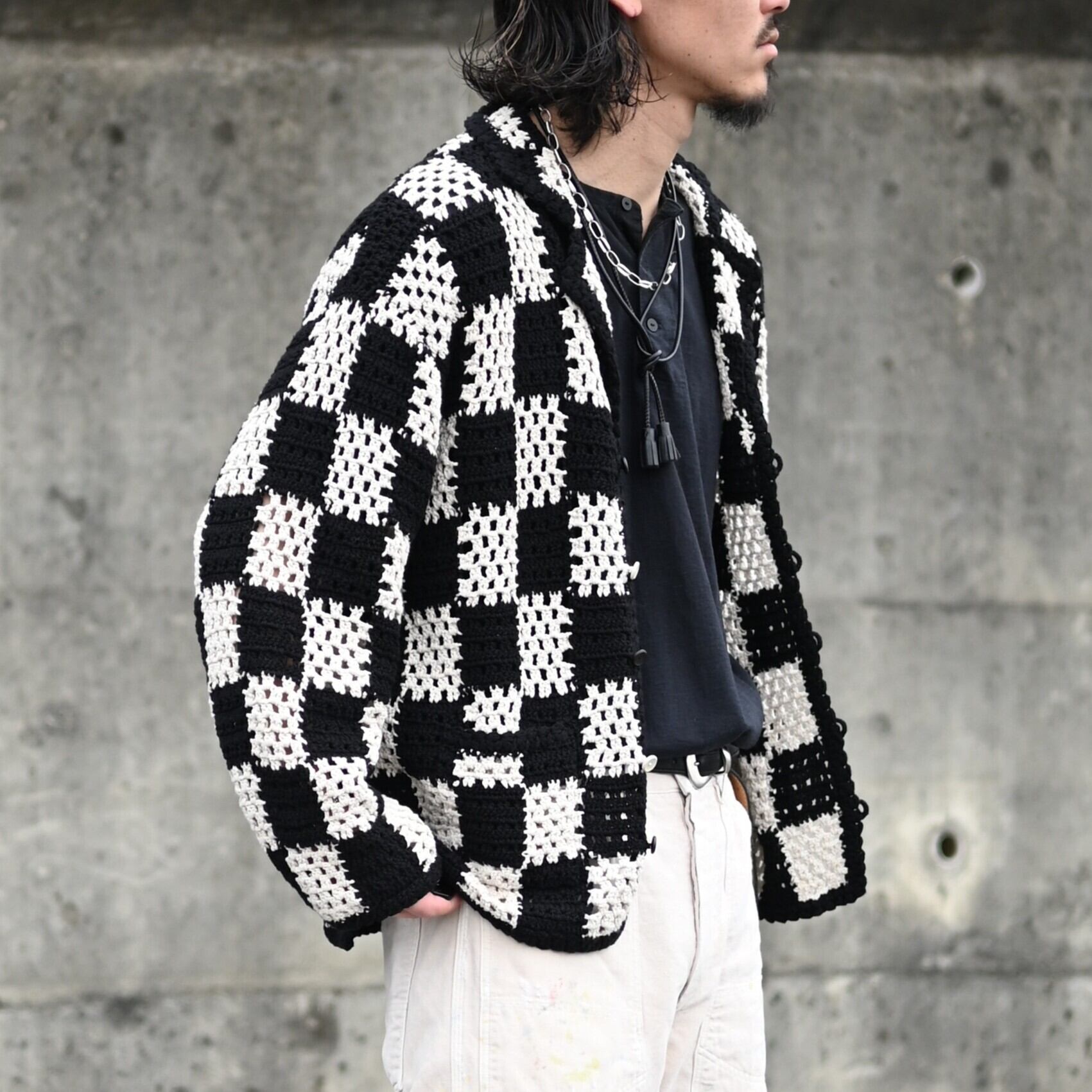 OLD JOE / HAND CROCHET HAVANA SHIRTS (Long-sleeve) | GANKO