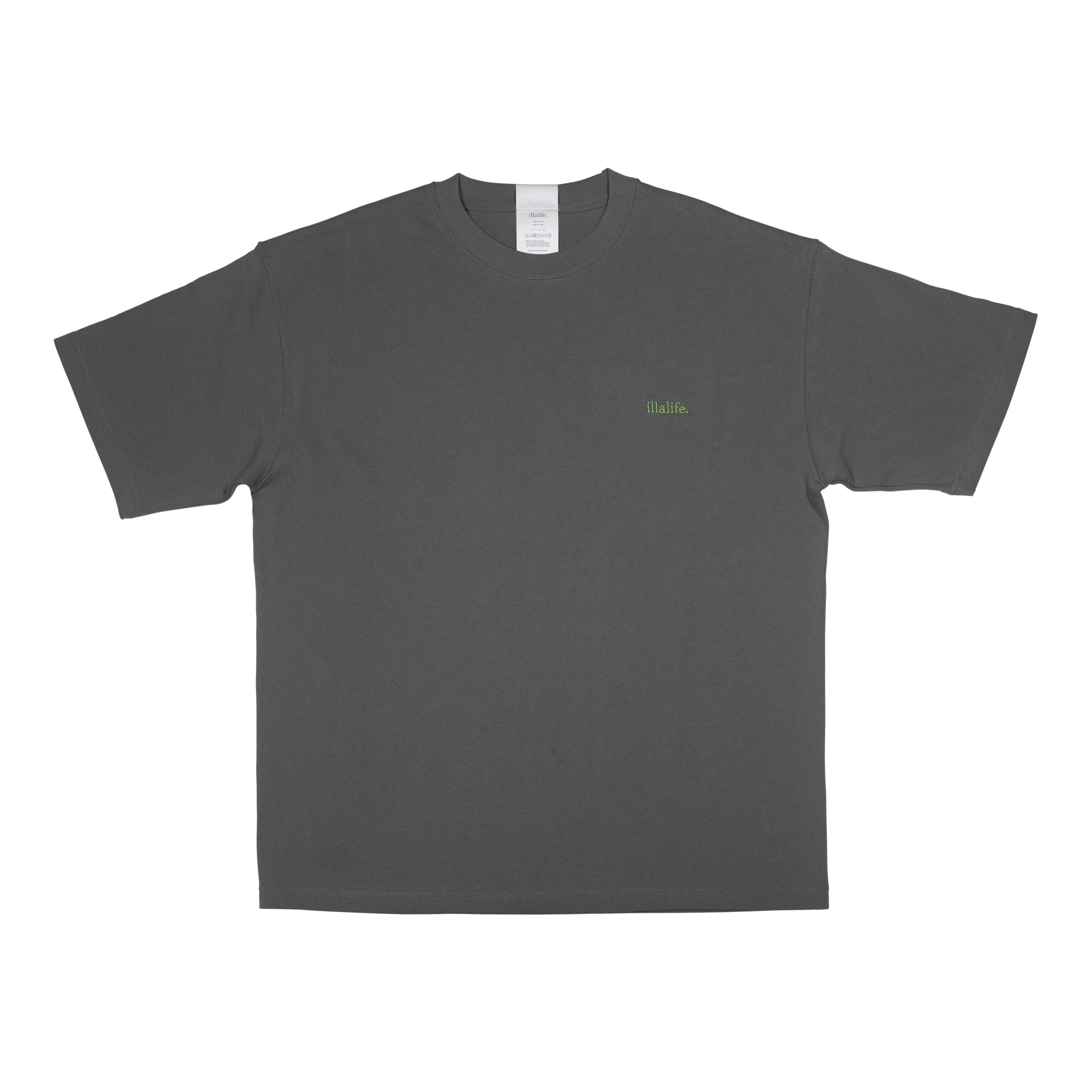 9.1oz BIG SILHOUETTE LOGO T-SHIRT (2Color) | illalife.