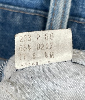 VINTAGE 70s LEVI'S DENIM PANTS 684