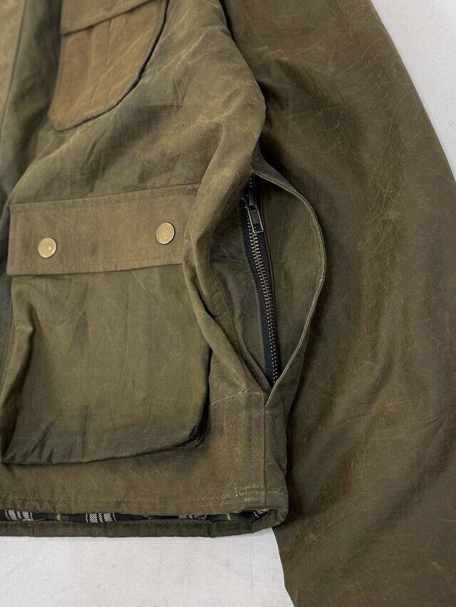 yoused ユーズド REMAKE OILED FISHING JACKET リメイクオイルド