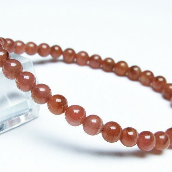 インカローズ ブレスレット 6mm 一点物 メール便可 [M便 1/10] 111-27510