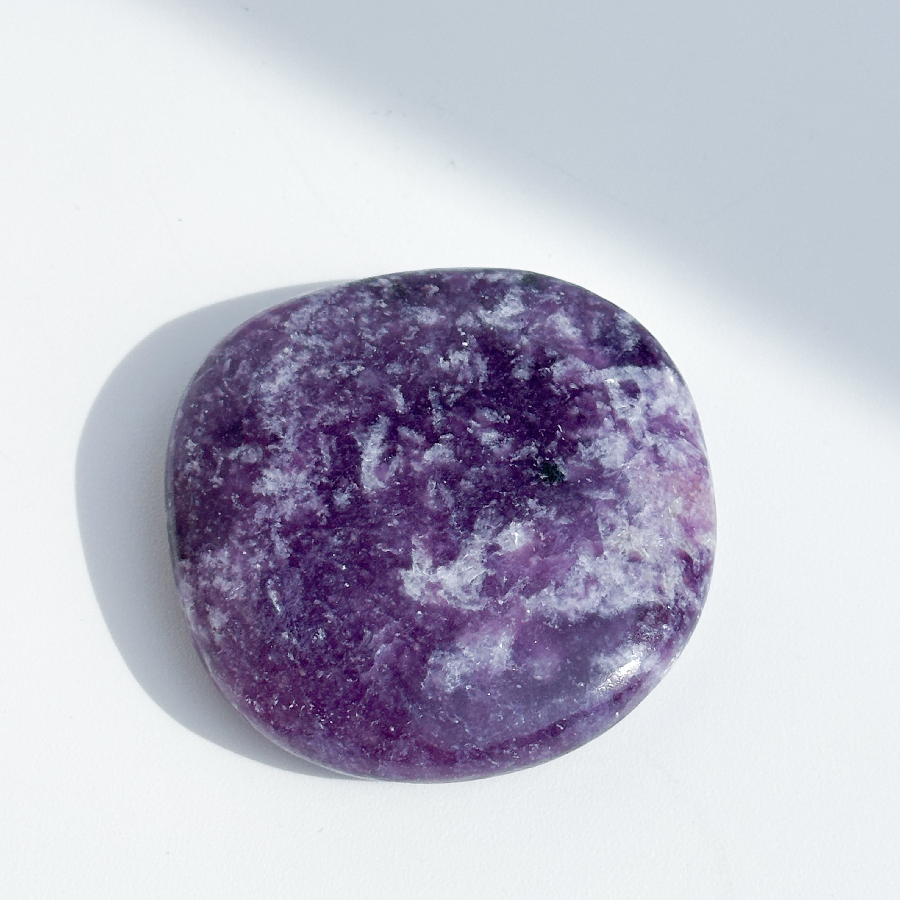 レピドライト パームストーン 45◇Lepidolite palm stone◇天然石