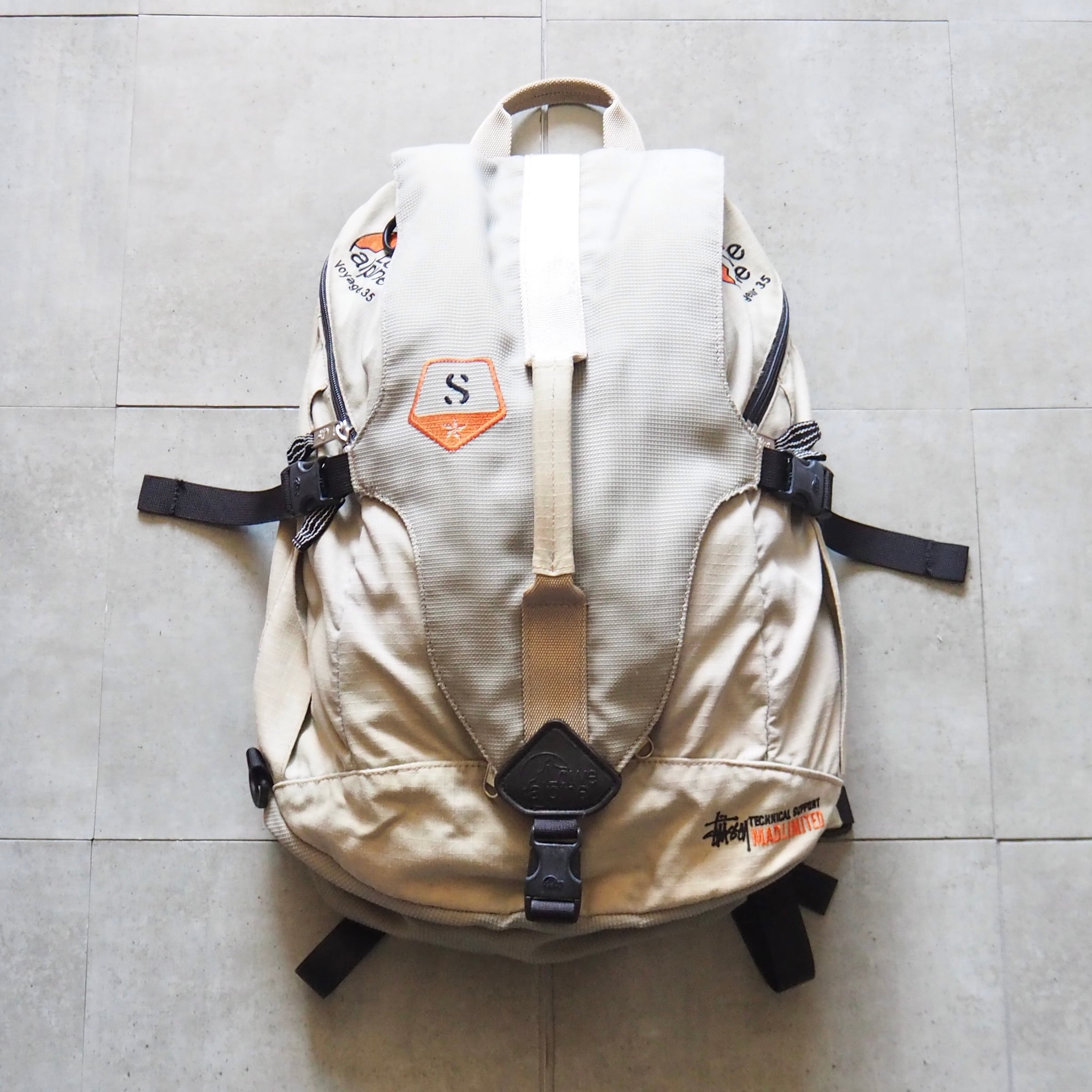 imo STUSSY × Lowe Alpine コラボ バックパック 90-00s 