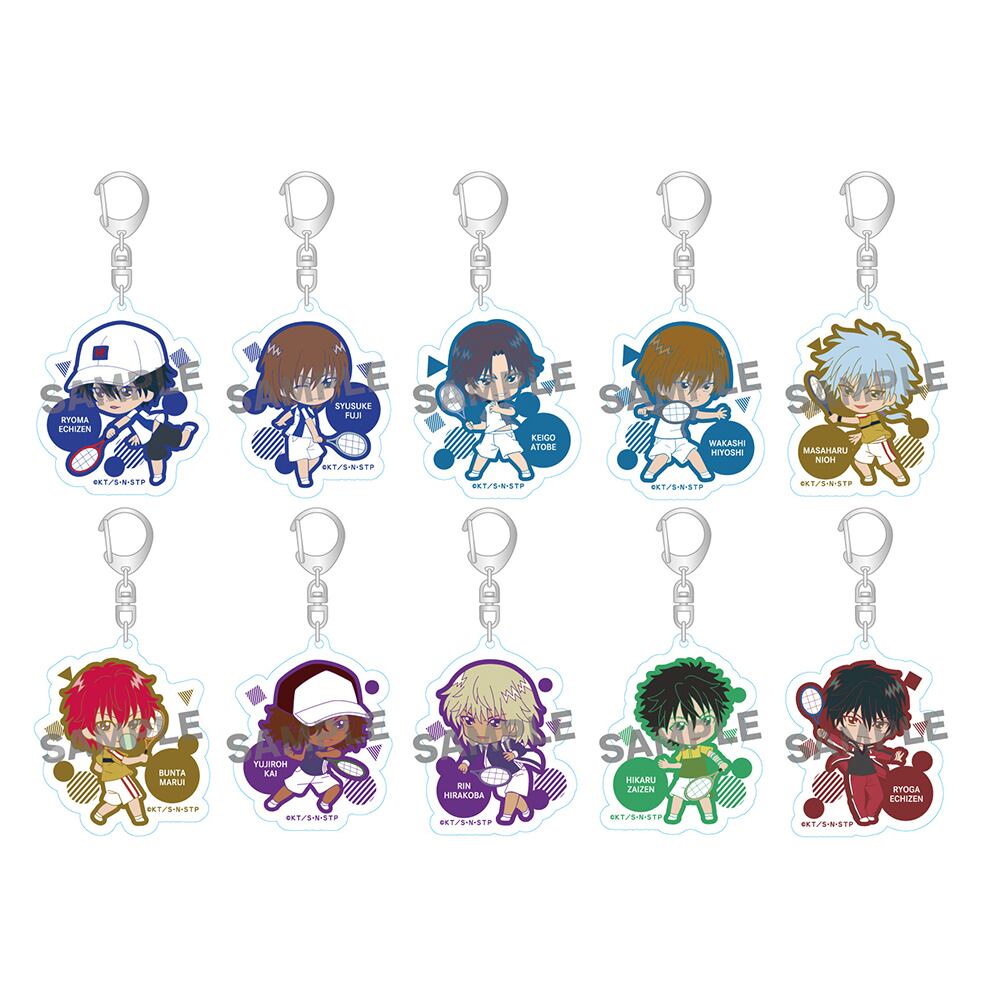 新テニスの王子様 にいてんごきらきらアクリルキーホルダーコレクション Vol.1 BOX 全10種