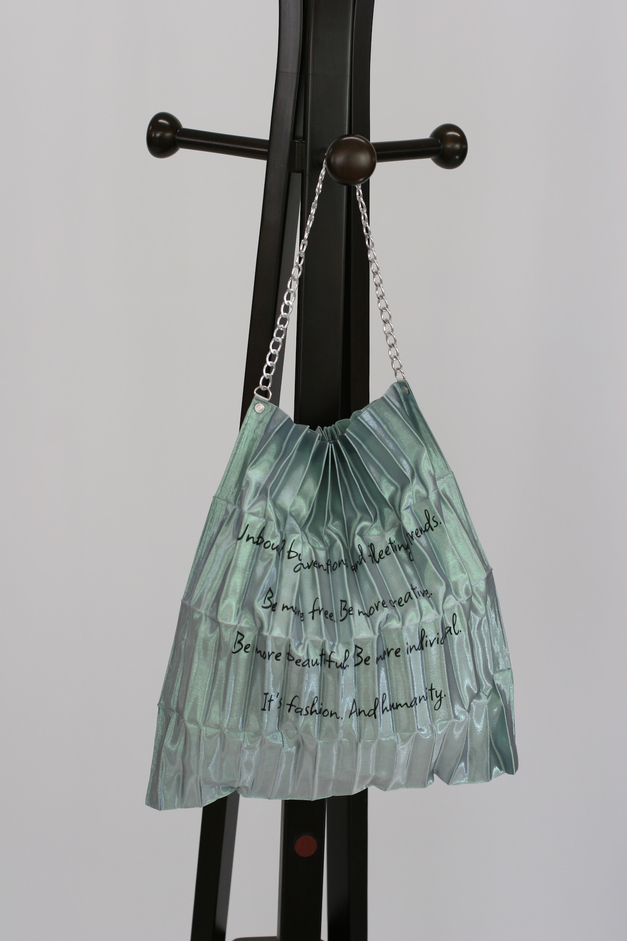 【CHIDORI】Morpho Organ Pleated Bag(CH2603-Z001)