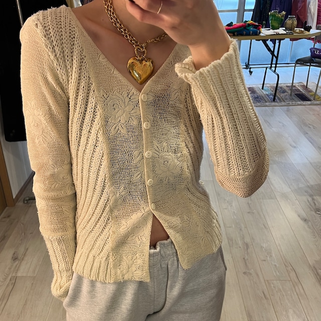 EURO LACE CARDIGAN