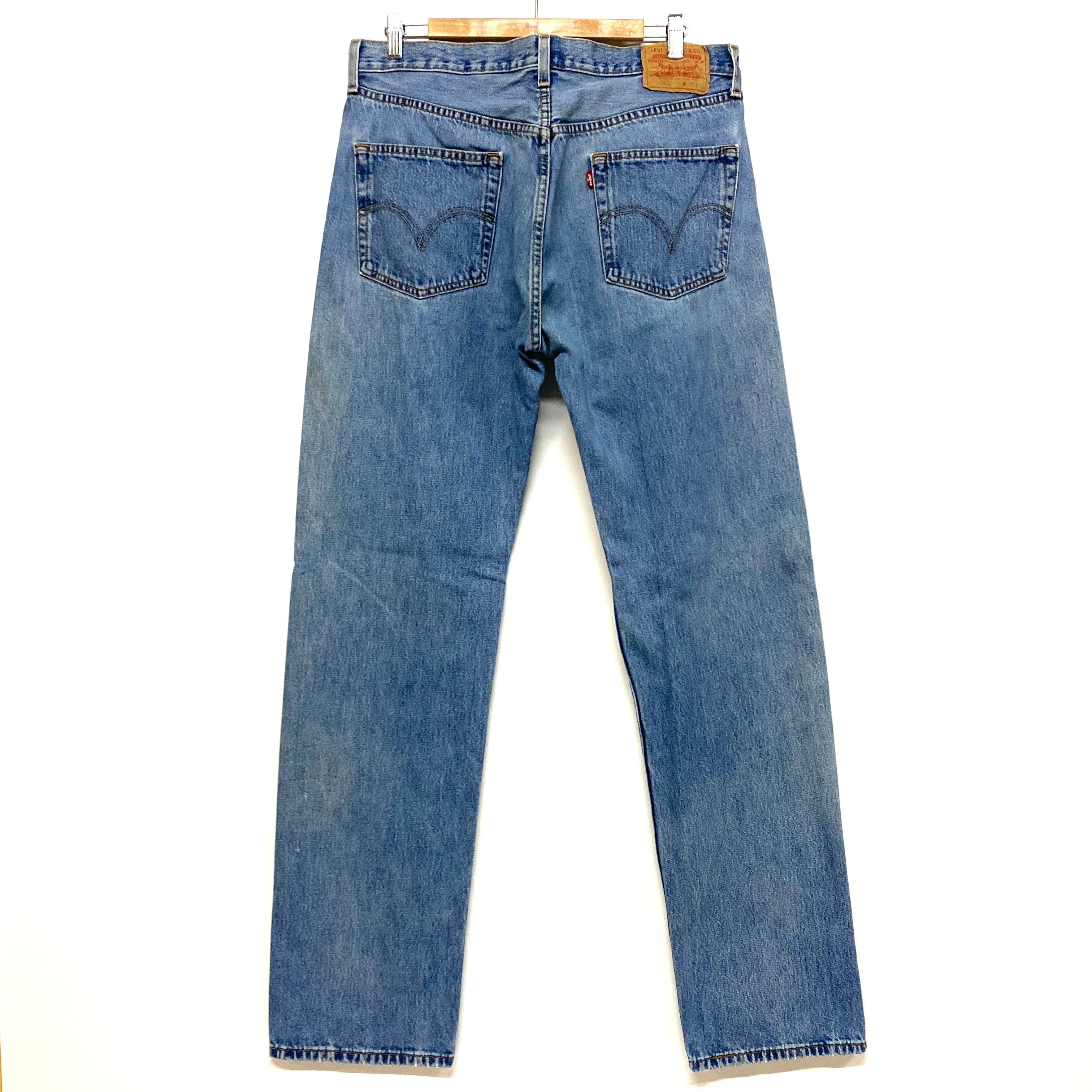Levi's リーバイス 501 ストレート デニムパンツ 薄色 メンズW36 古着