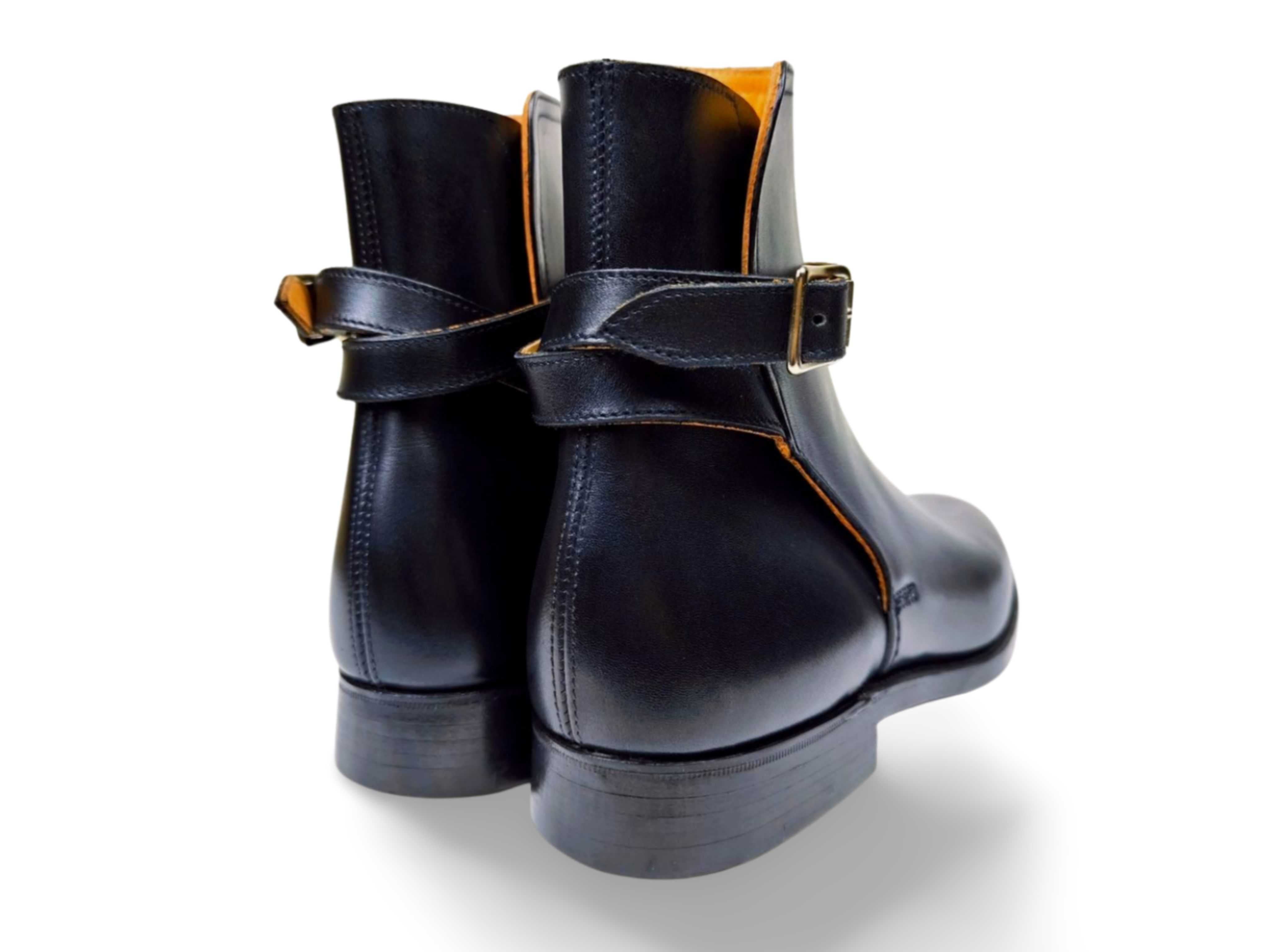 シュナイダーブーツ　ジョッパーブーツ　ブラック　6.5サイズ（シューツリー付き） シュナイダーブーツ ジョッパーブーツ ブラック 6.5サイズ（シュー