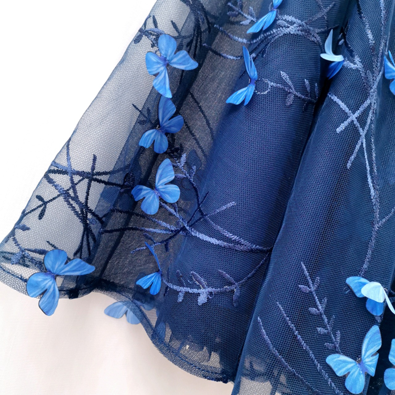 バタフライエフェクトⅡ〜蝶が舞うチュールミニスカート〜M23078